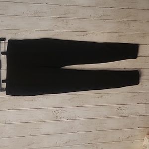 UGG Ashlee Double Knit Black Legging. Soft Fleece Lined. Size Medium